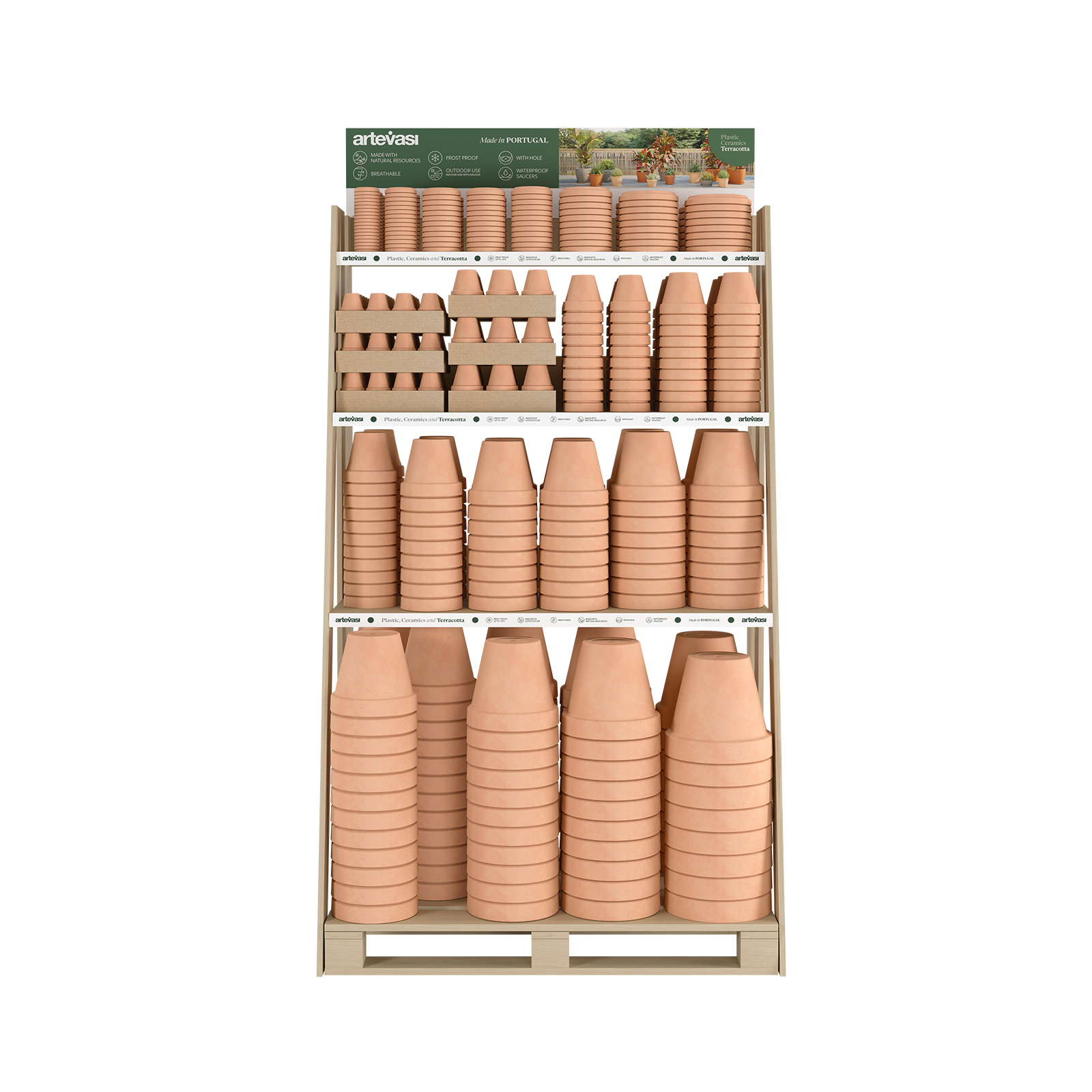 Amália Wooden Display