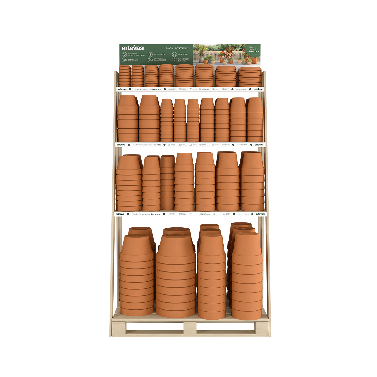 Amália Wooden Display